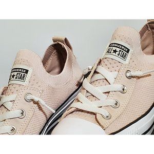 Converse Chuck Taylor All Stars Shoreline Knit Slip-On Shoes Sneaker l Rose/Pink